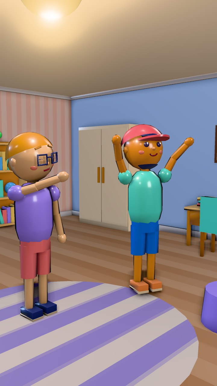 O quarto no estilo plástico